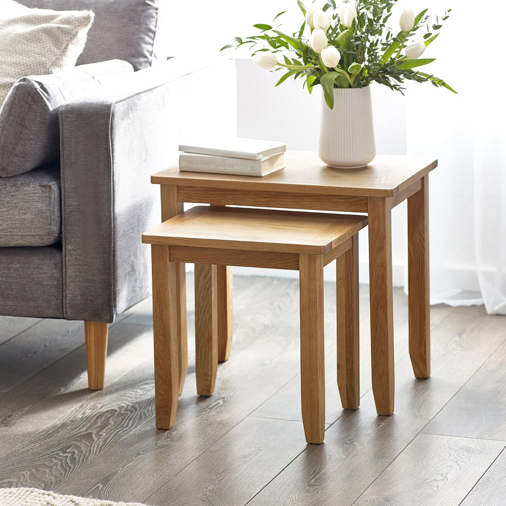 Julian Bowen Mallory Nest of Tables Set of 2 Image 6