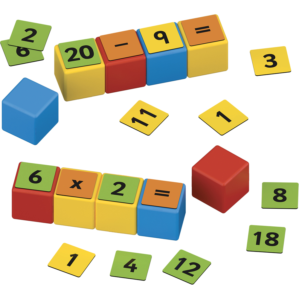 Geomag Magicube Math Building Recycled Clips Set 61 Piece Image 6
