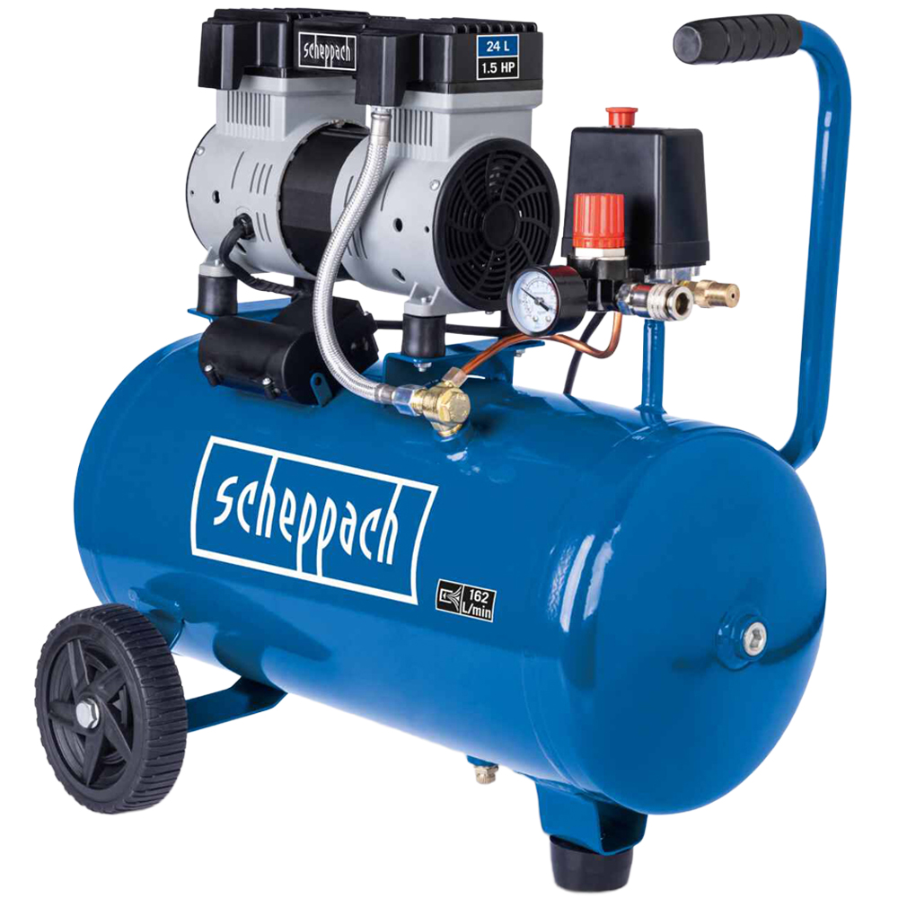 Scheppach HC26Si 24L Air Compressor 1100W Image 1