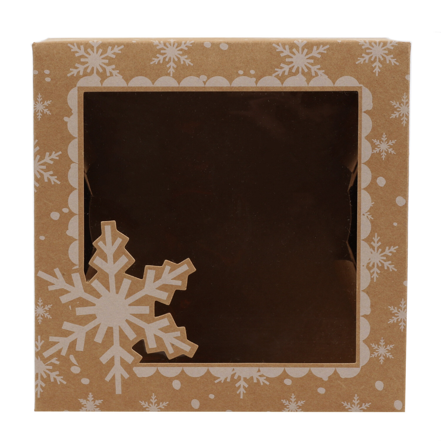 Christmas Treat Box - Brown Image 1
