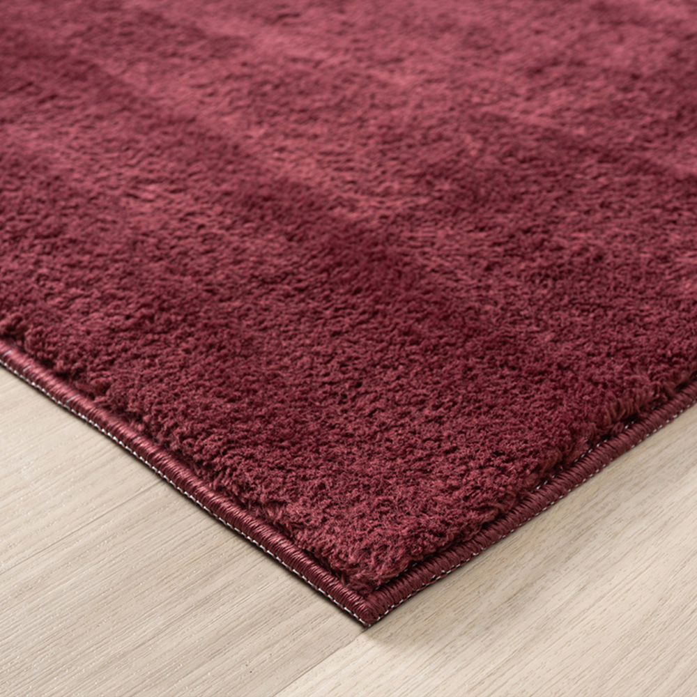 Desire Rugs Comfy Red Anti Slip Felt Backing Rug 160 x 220cm Image 3