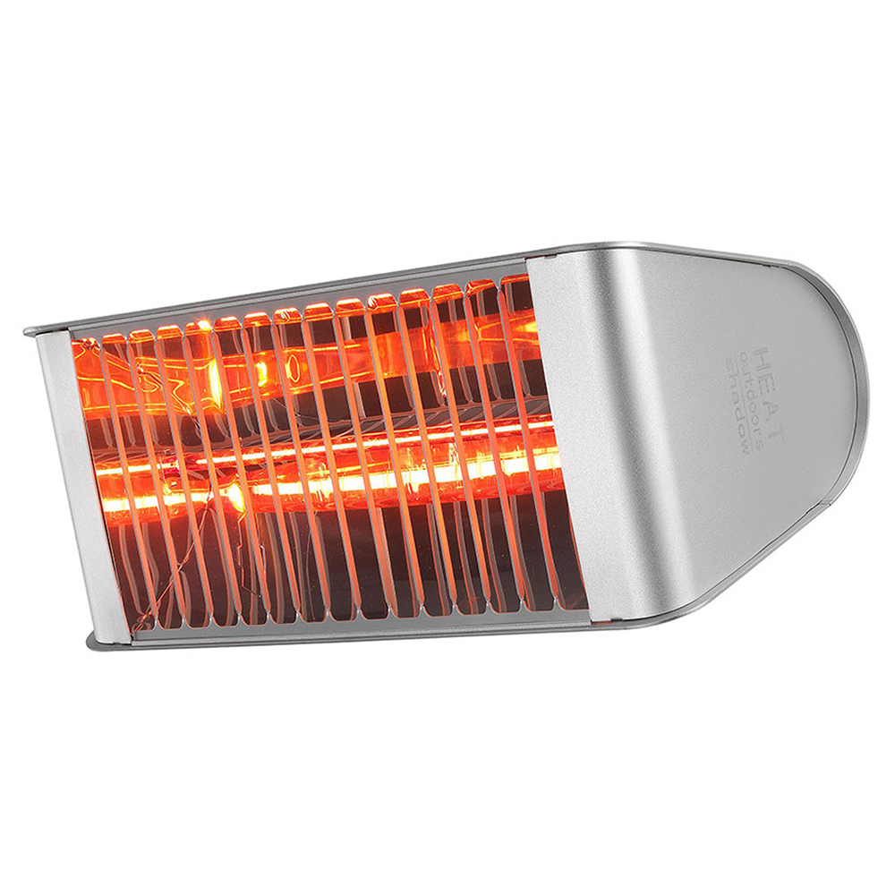 Shadow Fatboy Silver Mega Heat Patio Heater with Remote 2400W Image