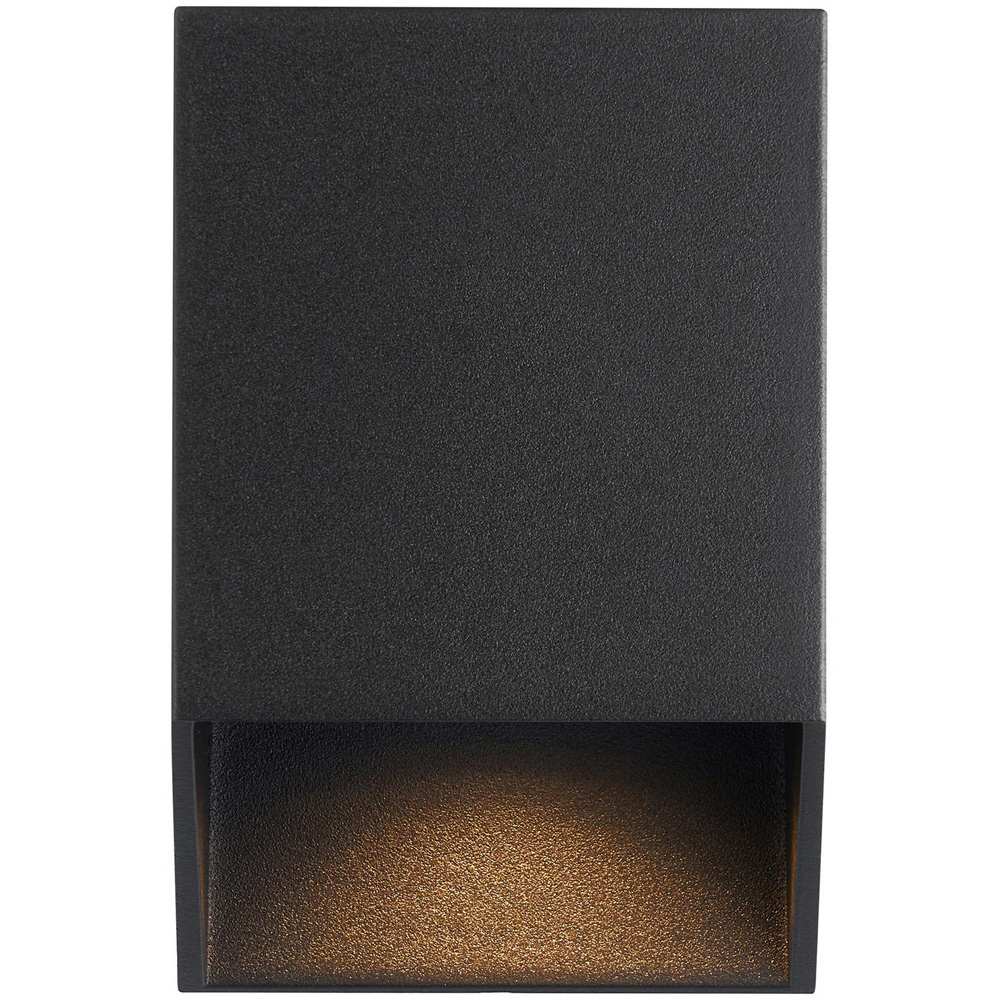 Nordlux Nico Square 12 Black Outdoor Wall Light Image 4