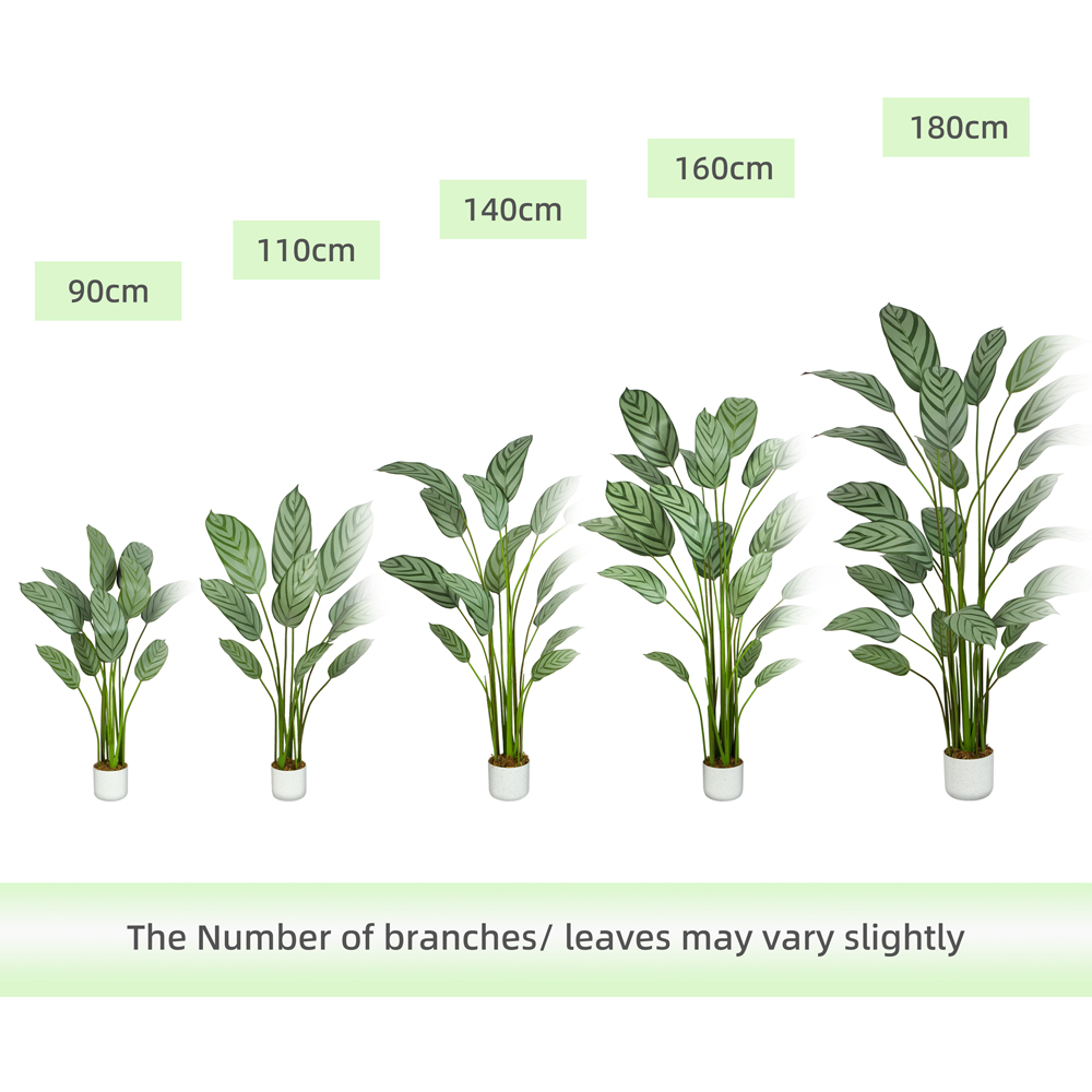 wilko Bird of Paradise Artificial Indoor Plant 110cm Image 5