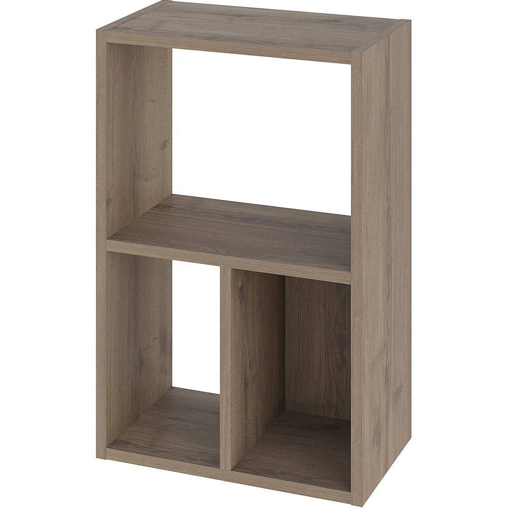 Decortie Combayn 3 Shelf Hitit Low Freestanding Bookcase Image 2