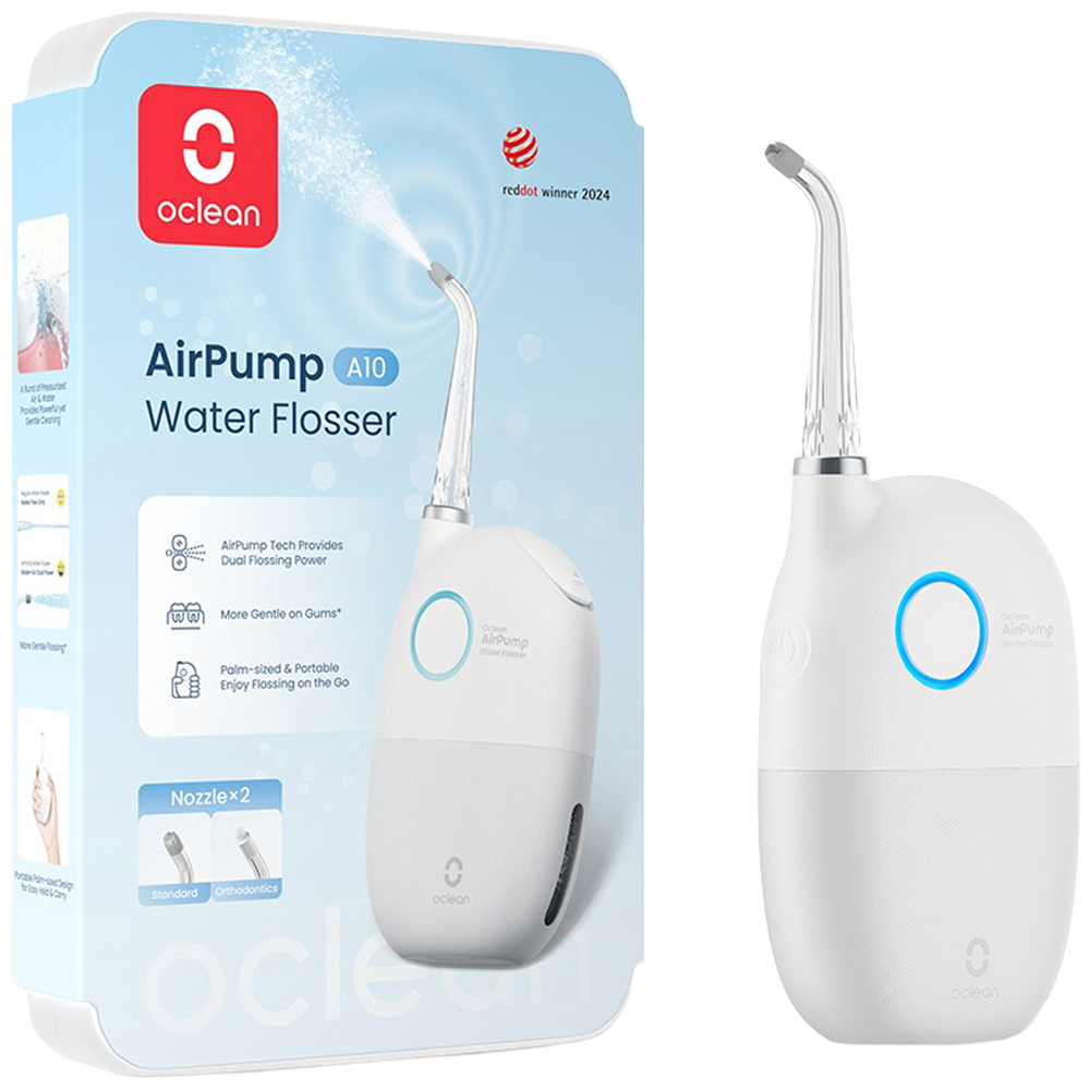 Oclean White AirPump A10 Water Flosser Image 1