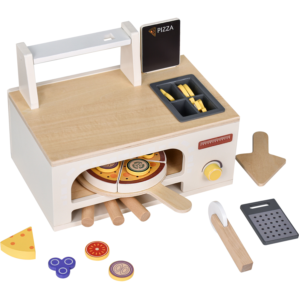 Wooden Pizza Oven - Multicolour Image 2