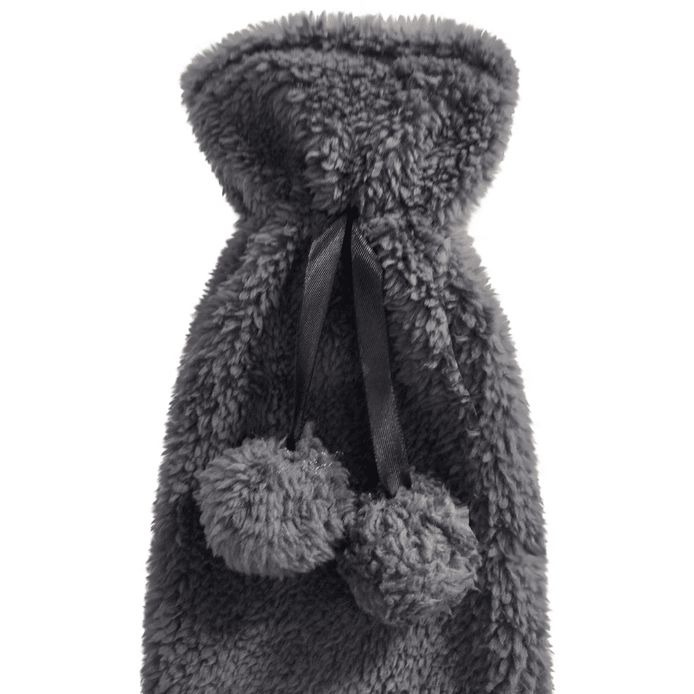 Velosso Charcoal Teddy Hot Water Bottle Image 3