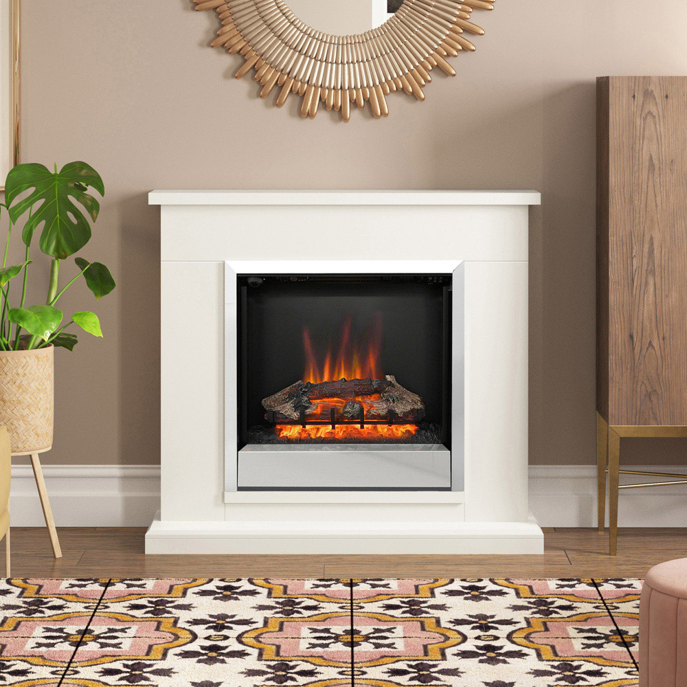 Be Modern ElshamSoft White Timber Electric Suite 40 inch Image 2
