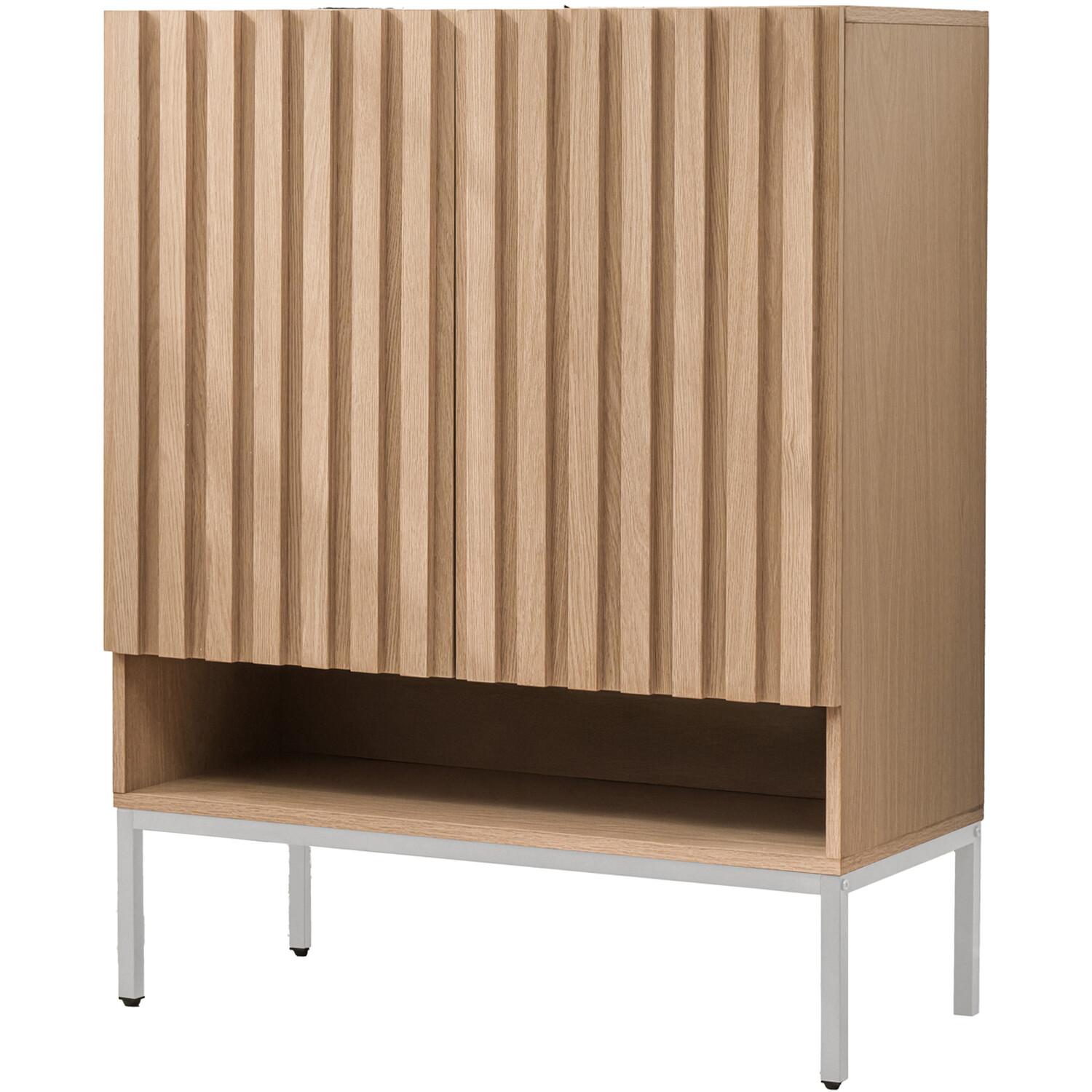 Chelsea Shoe Cabinet Oak Image 2