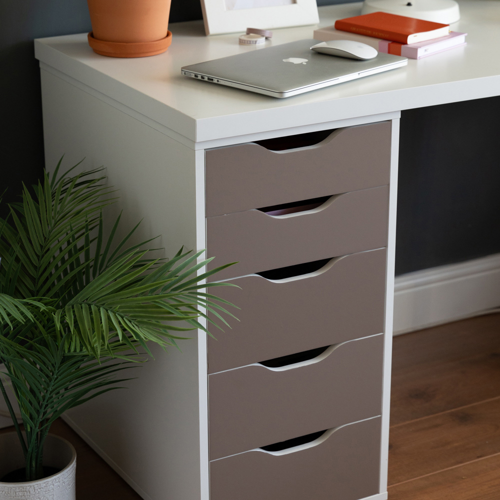 d-c-fix Matt Teak Self-Adhesive Plastic Vinyl Wrap Film 67.5cm x 2m 5 Pack Image 4