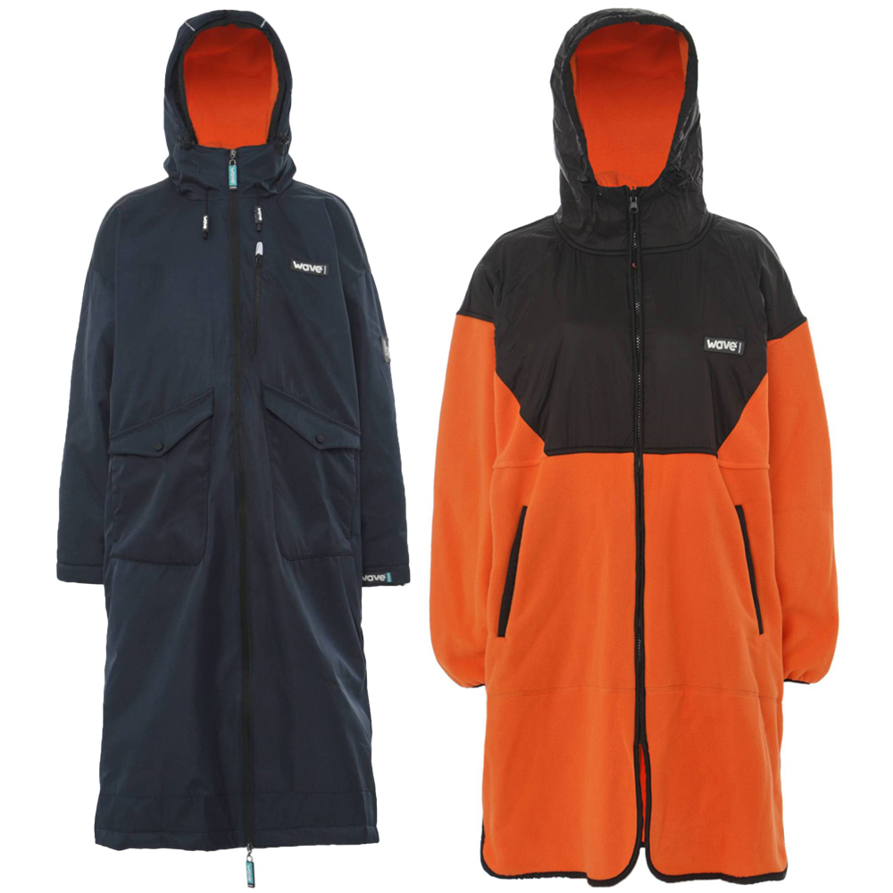 Wave 3 in 1 Navy Blue Waterproof Changing Robe Medium Image 1