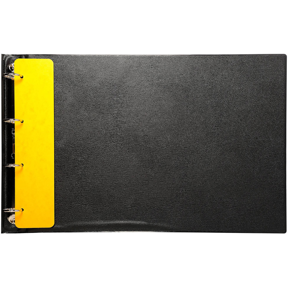 Exacompta A3 Black 4 Ring Landscape Binder 30mm Image 4