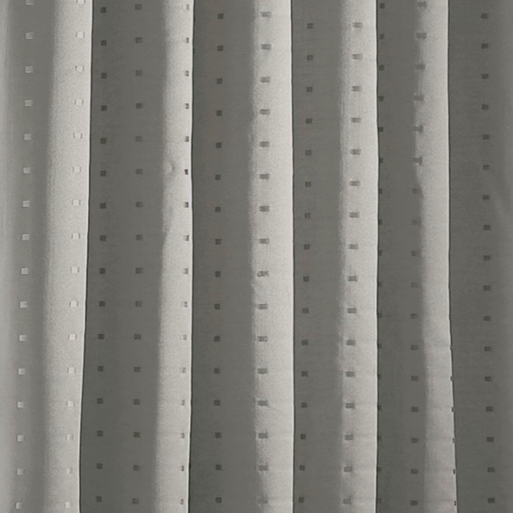 Alan Symonds Madison Silver Taped Top Curtains 168 x 183cm Image 3