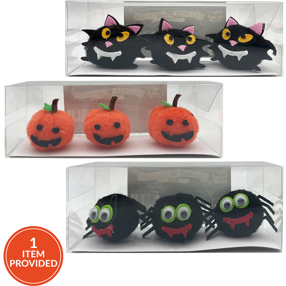 Pack of 3 Halloween Mini Characters Image 1