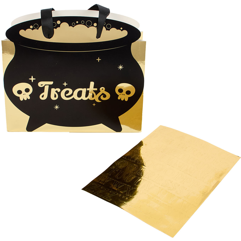 Pack of 4 Personalisable Cauldron Party Bags Image 3
