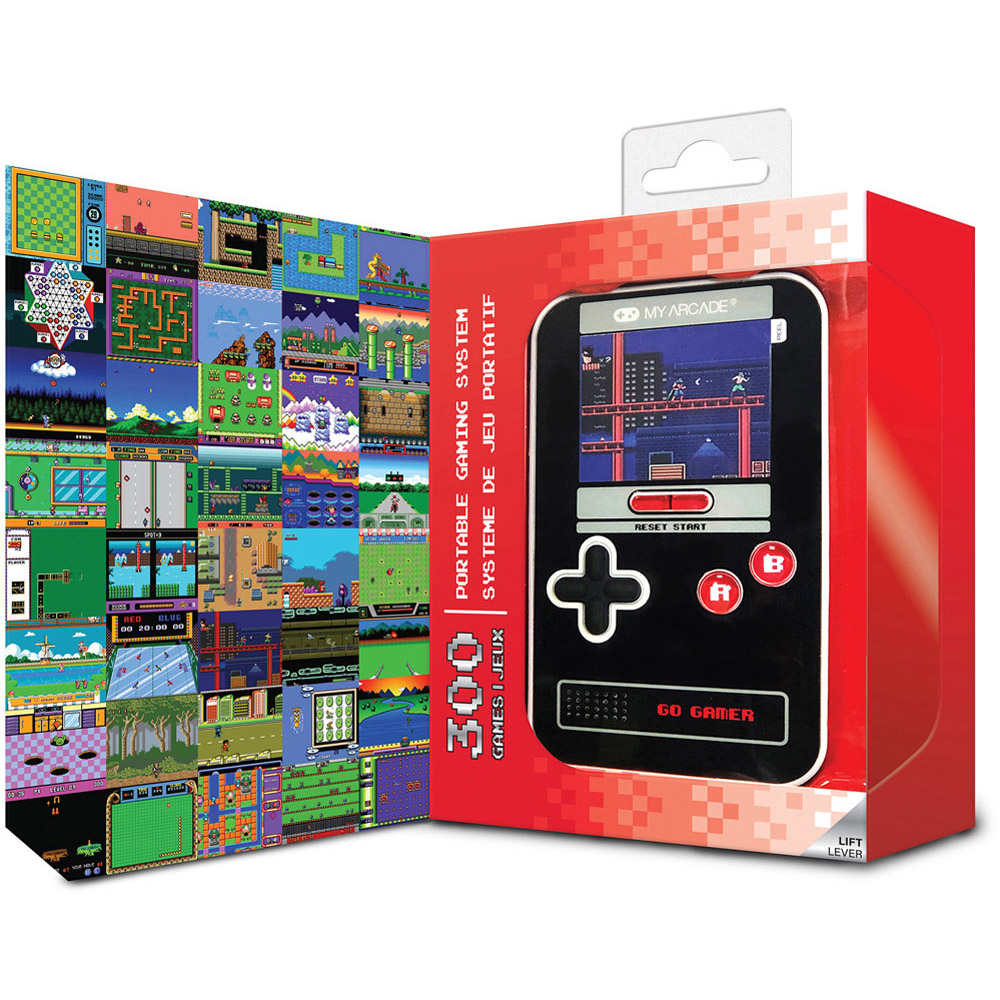 My Arcade 300 Game Black and Red Go Gamer Classic Gaming System Image 4