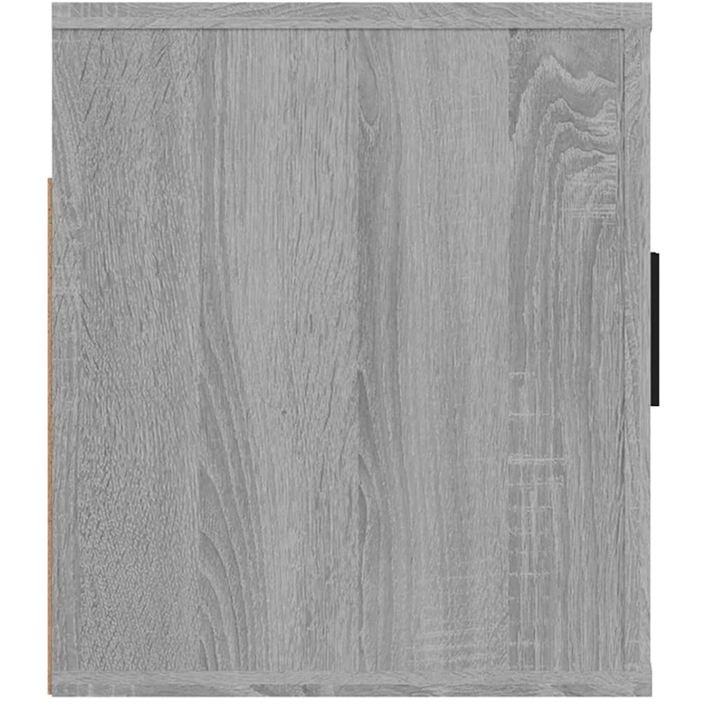vidaXL 2 Door Grey Sonoma Wall Mounted TV Cabinet Image 7