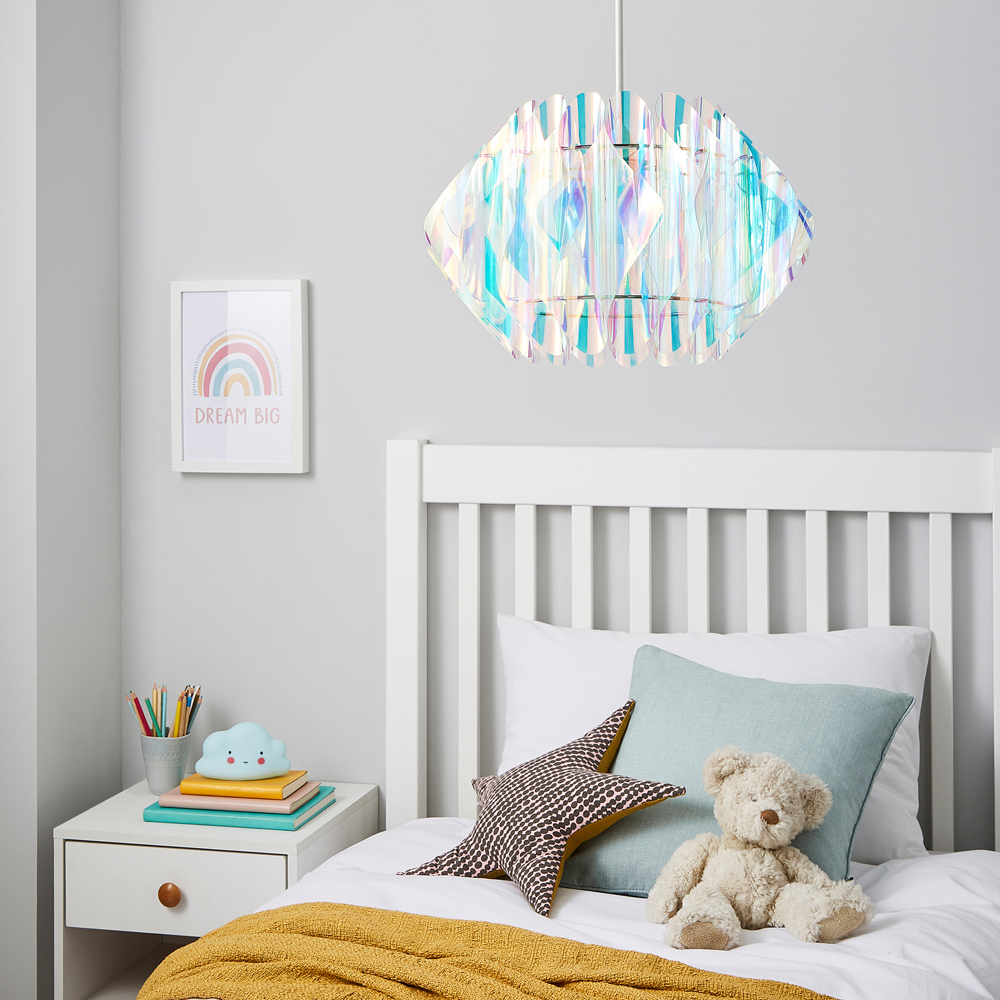 Glow Easyfit Disco Iridescent Pendant Shade Image 2