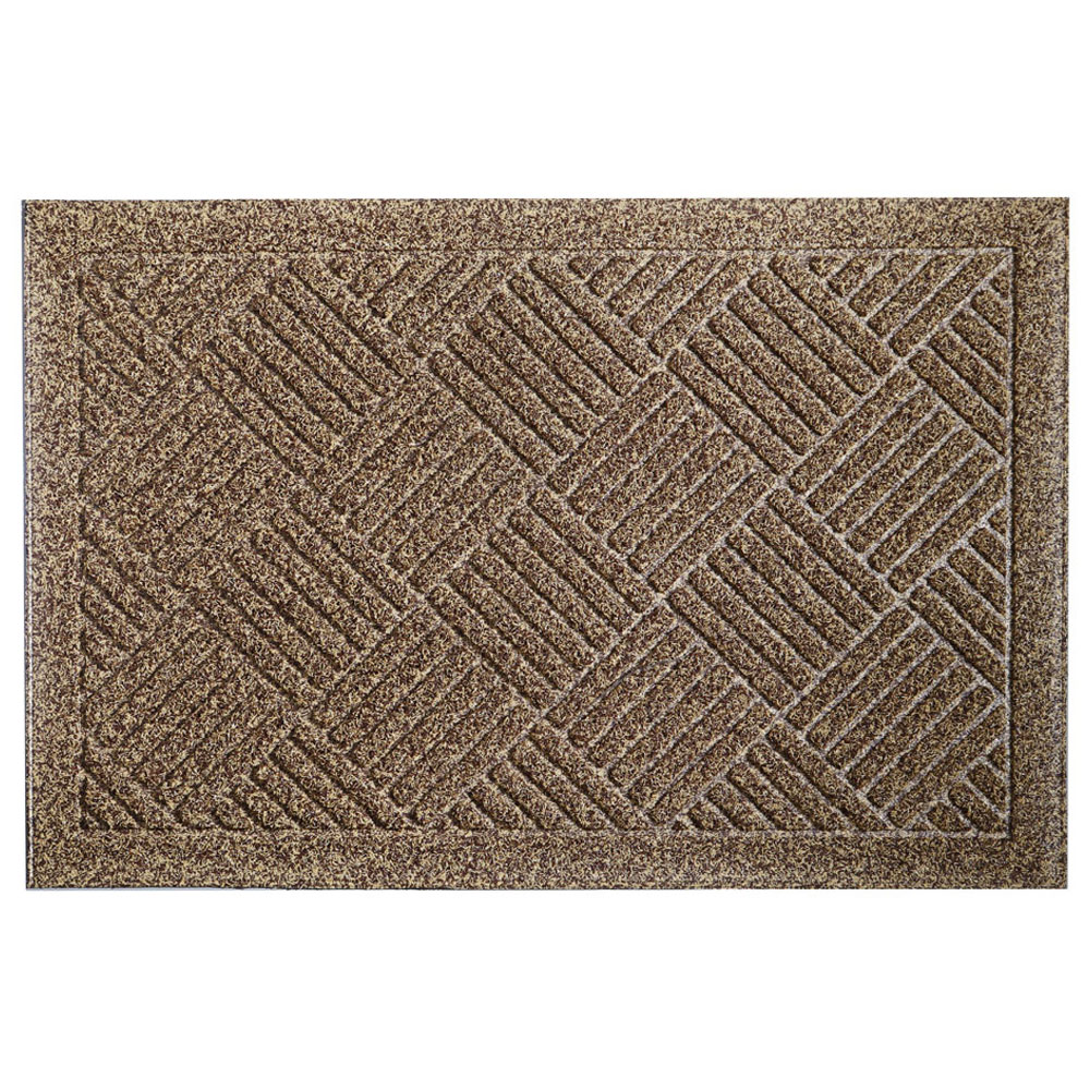 JVL Dirt Defender Beige Square Door Mat 40 x 60cm 2 Pack Image 3