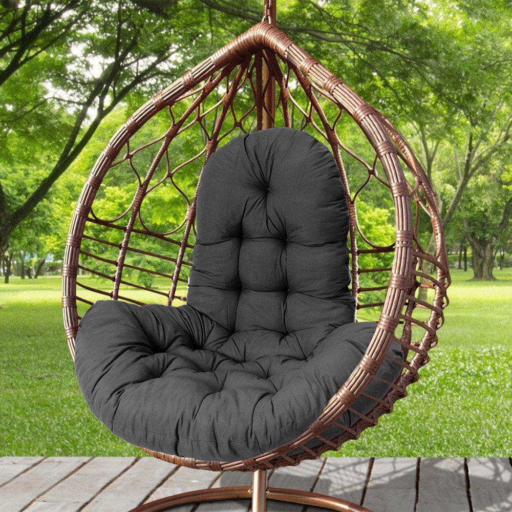 Living and Home Hanging Egg Chair with Cushion Wilko