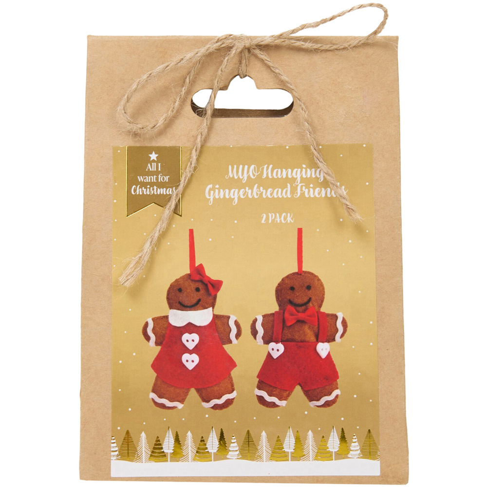 Make Your Own Hanging Gingerbread Friends Kit Image 5