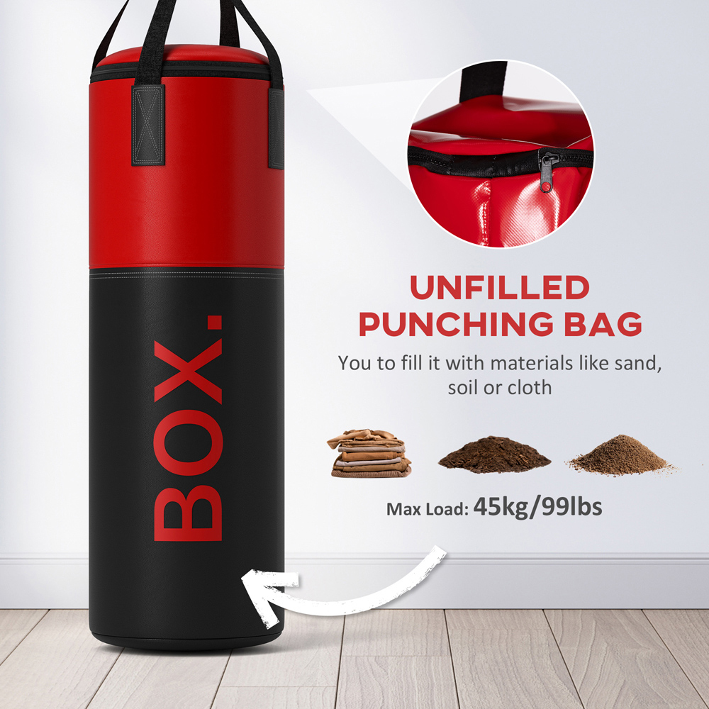 SPORTNOW Unfilled Punching Bag Set Image 6
