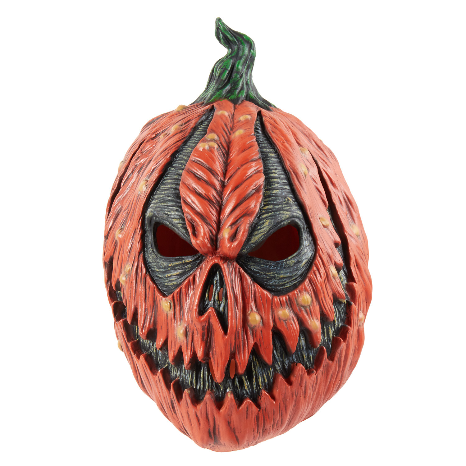 Halloween Scary Pumpkin Mask Orange Image 3