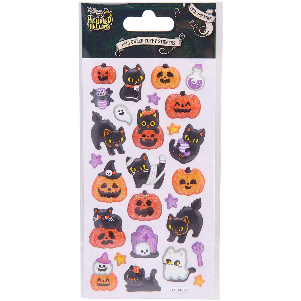 Puffy Halloween Stickers Image 2