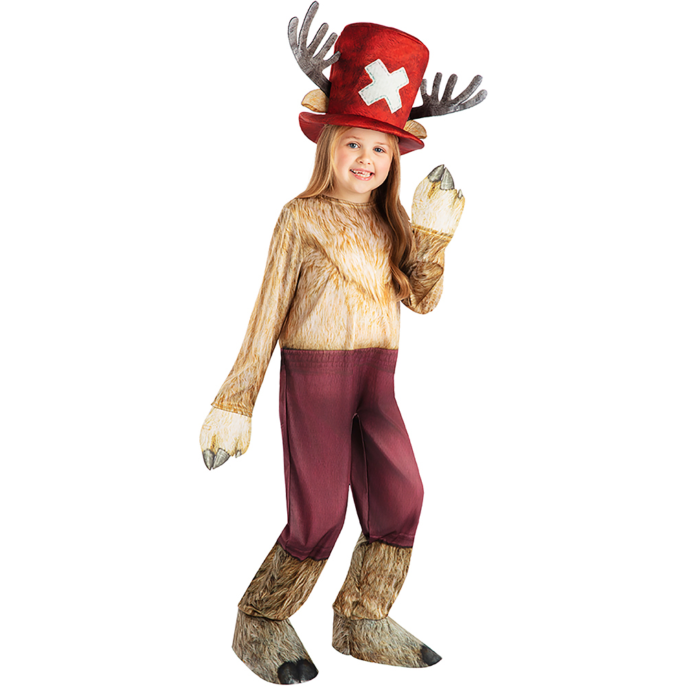 One Piece Kids Tony Tony Chopper Costume 7-8 Years Image 5