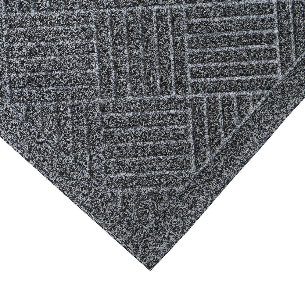 JVL Dirt Defender Grey Square Door Mat 40 x 60cm 2 Pack Image 5
