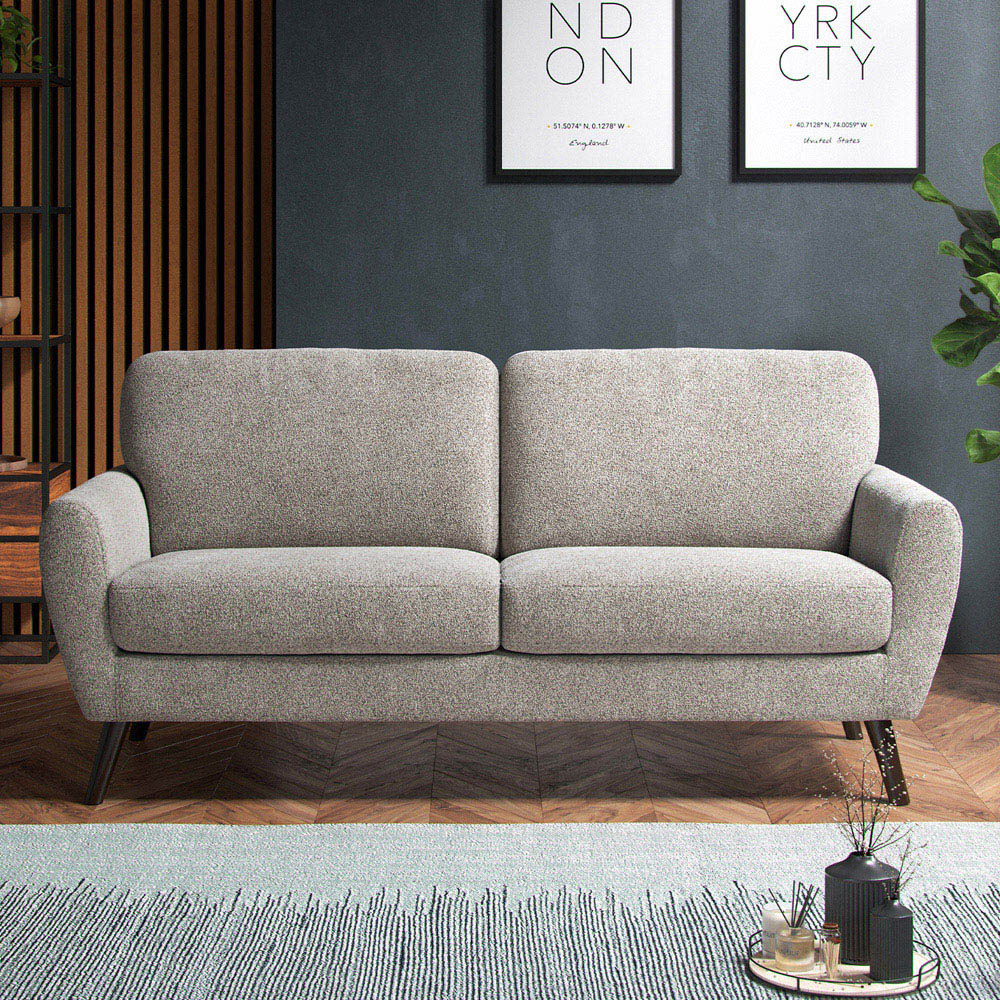 Matlock 5 Seater Linen Boucle Fabric Sofa Suite Image 7