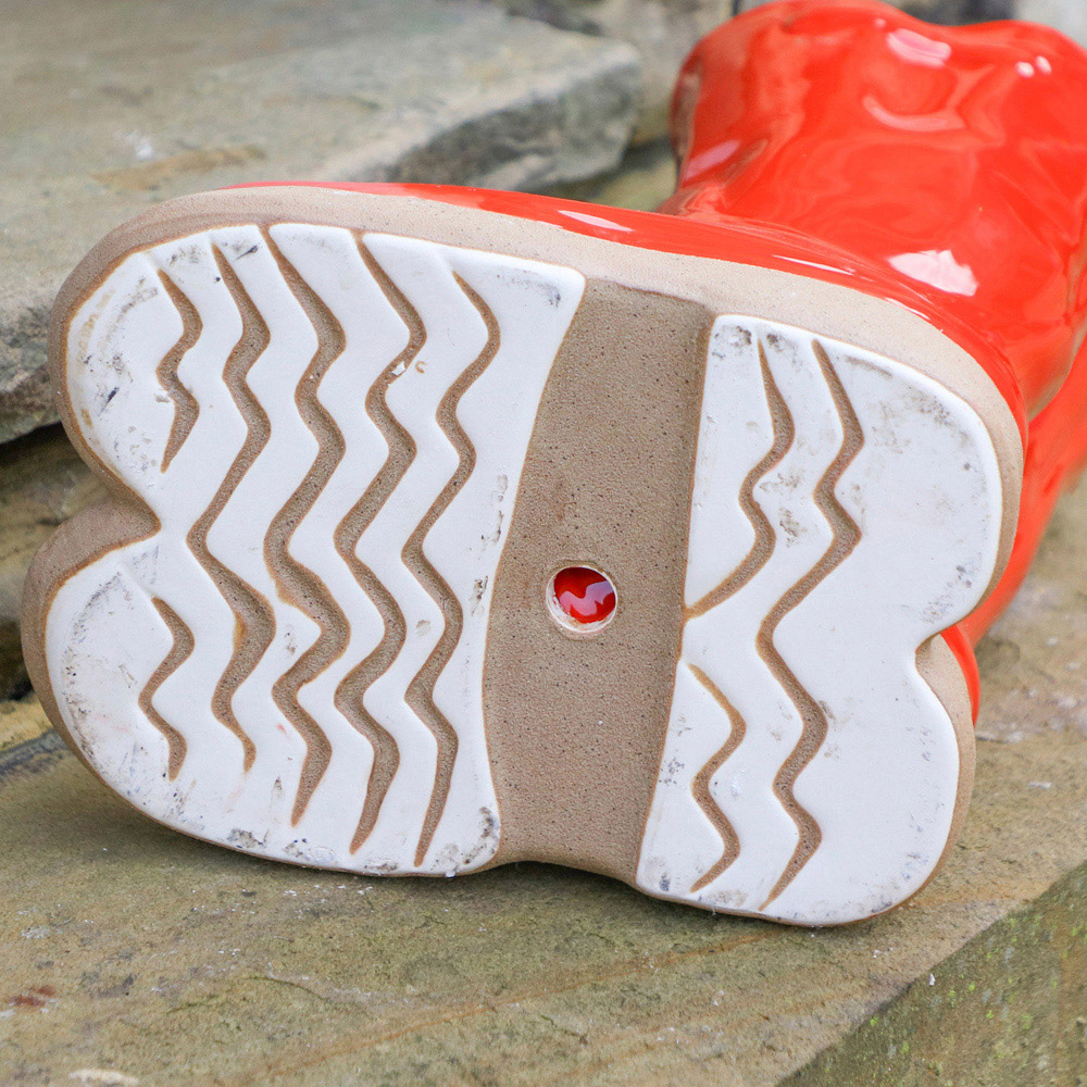 Dibor Red Double Wellington Planter 29.5cm Image 4