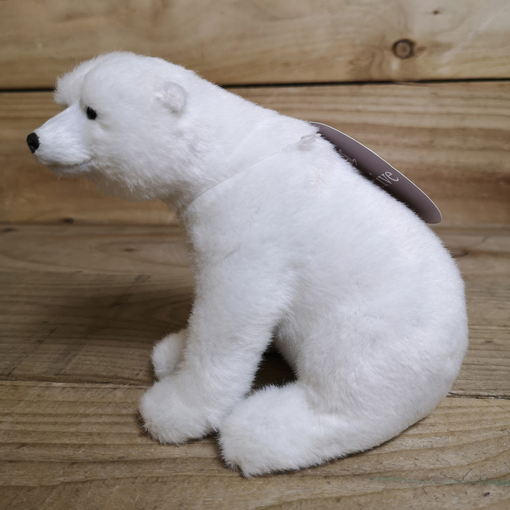 Samuel Alexander White Sitting Polar Bear Christmas Ornament Image 4