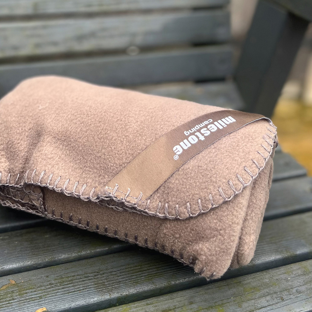 Milestone Camping Stone Thermal Fleece Blanket Image 2