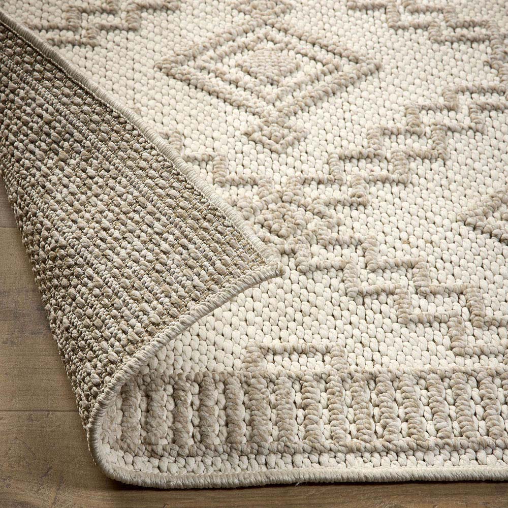 Origins Atlas Diamond Cream Rug 200 x 290cm Image 3