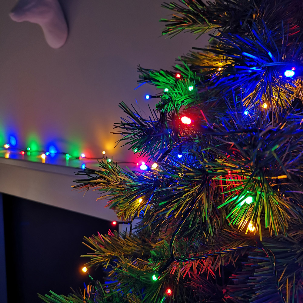 Premier SupaBrights 380 Multicolour LED Christmas String Light Image 6