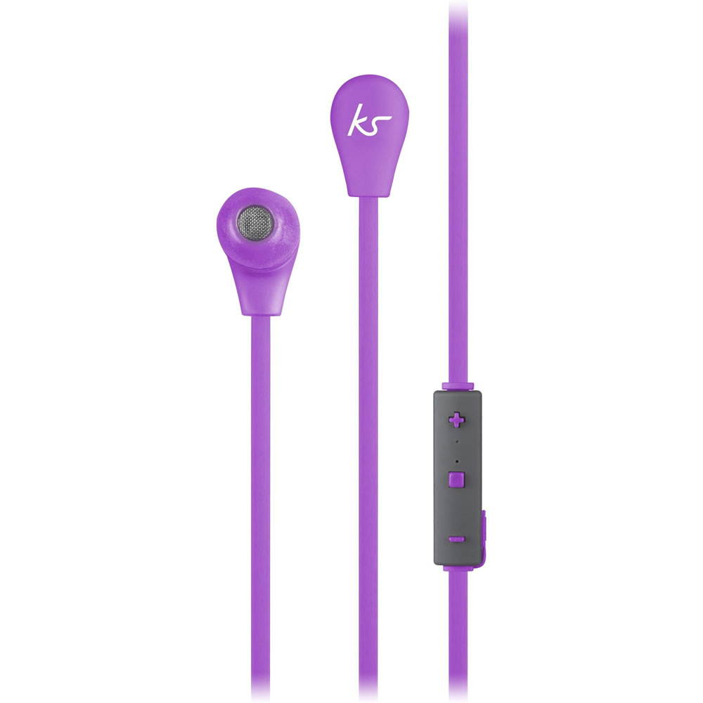 KitSound Purple Bounce Wireless Earphones Image 2