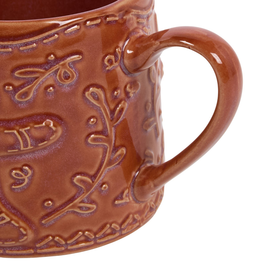 Gingerbread House or Man Embossed Mug Image 9