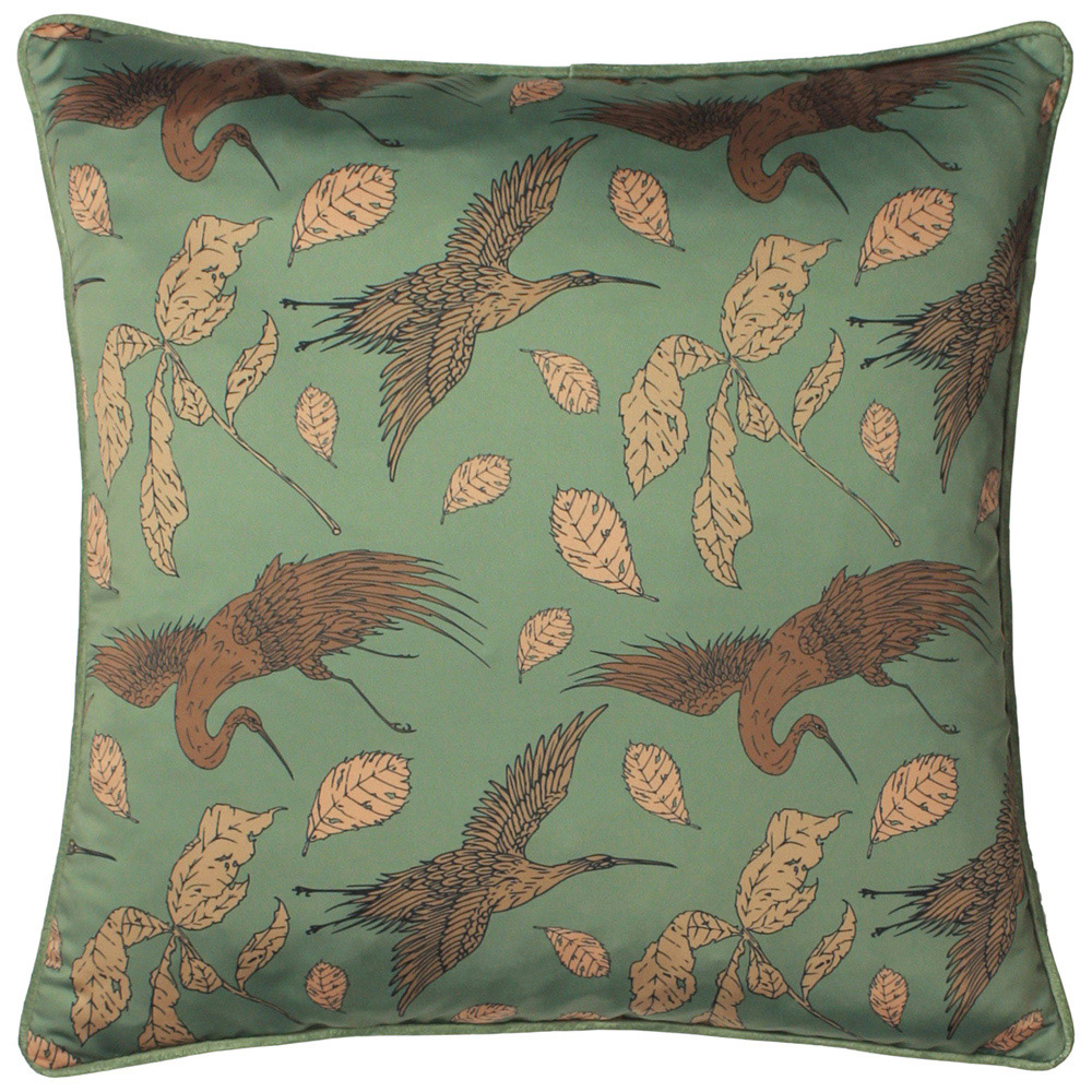 Paoletti Harper Bay Green Animal Cushion Image 1