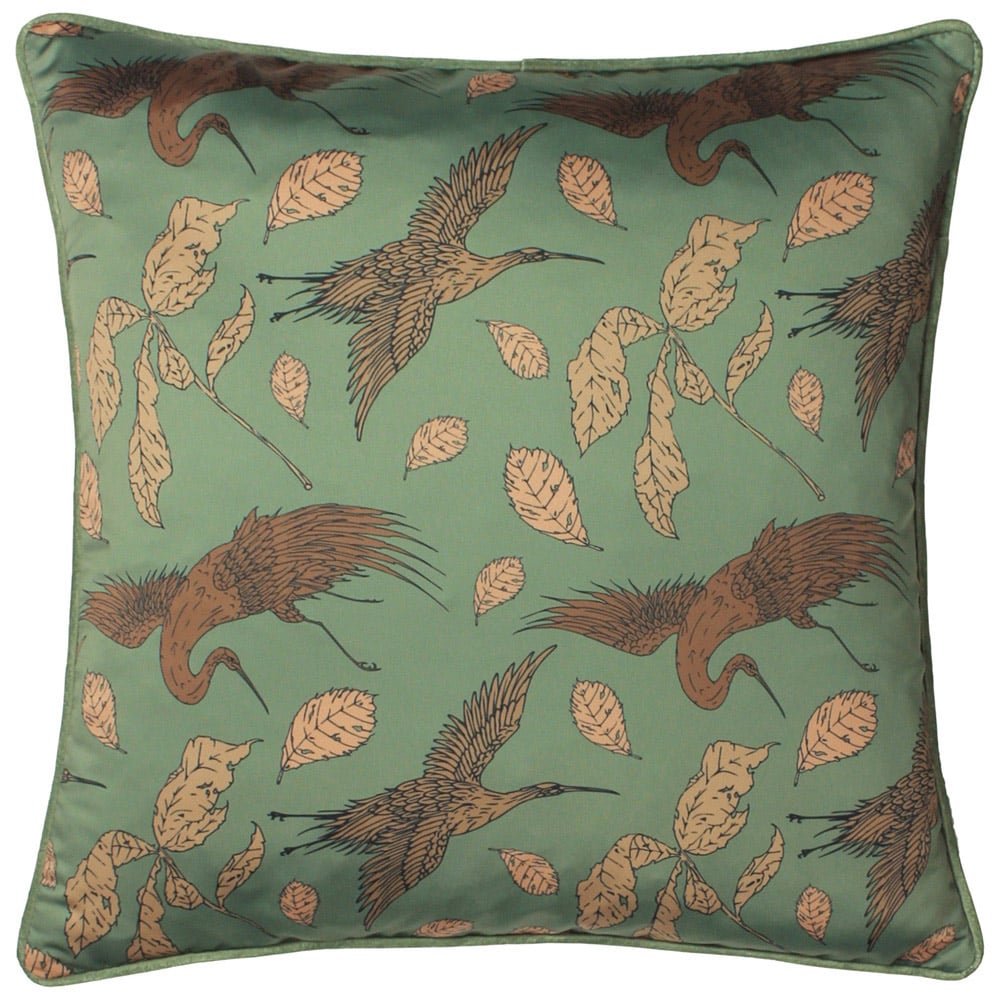 Paoletti Harper Bay Green Animal Cushion Image 1