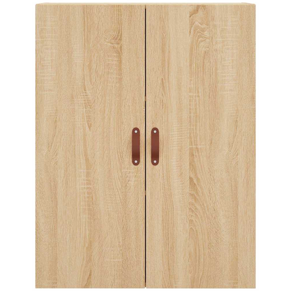 vidaXL 2 Door Brown Sonoma Oak Wall Mounted Cabinet 2 Pack Image 6