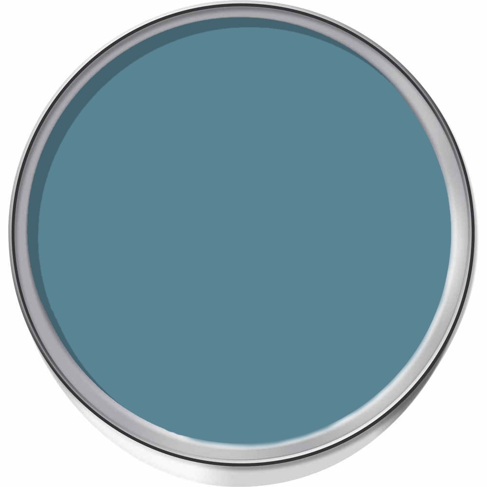 Wilko Pottery Blue Emulsion Paint Tester Pot 75ml Image 3