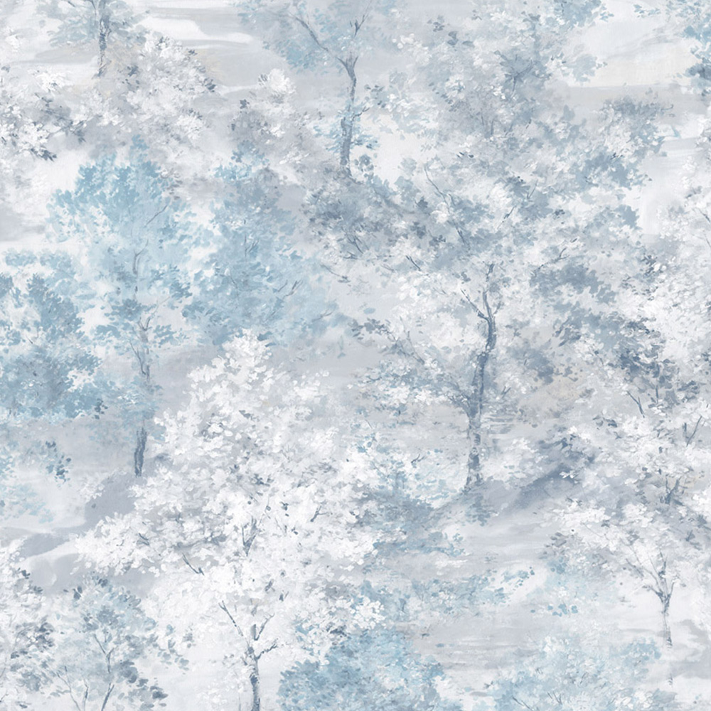 Galerie Global Fusion Sycamore Tree Blue Wallpaper Image 1