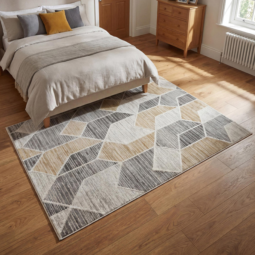 Arthouse Muse Geometric Multicolour Rug 160 x 230cm Image 1