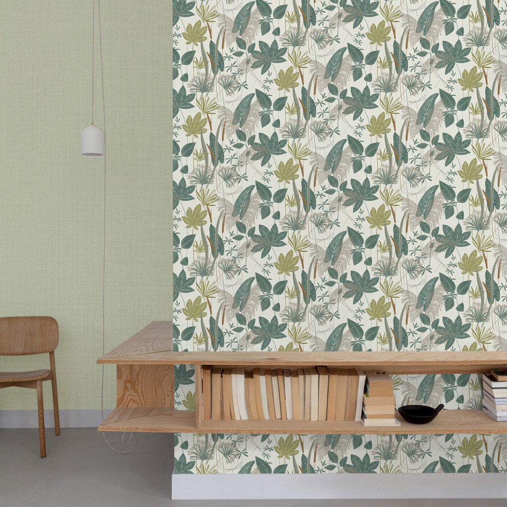 Grandeco Loma Green Wallpaper Image 3