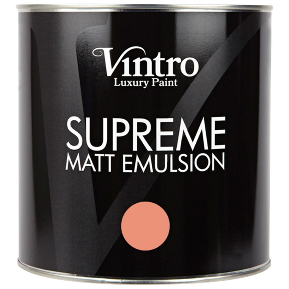 Vintro Paint Porto Terracotta Matt Emulsion Interior Paint 2.5L Image 2
