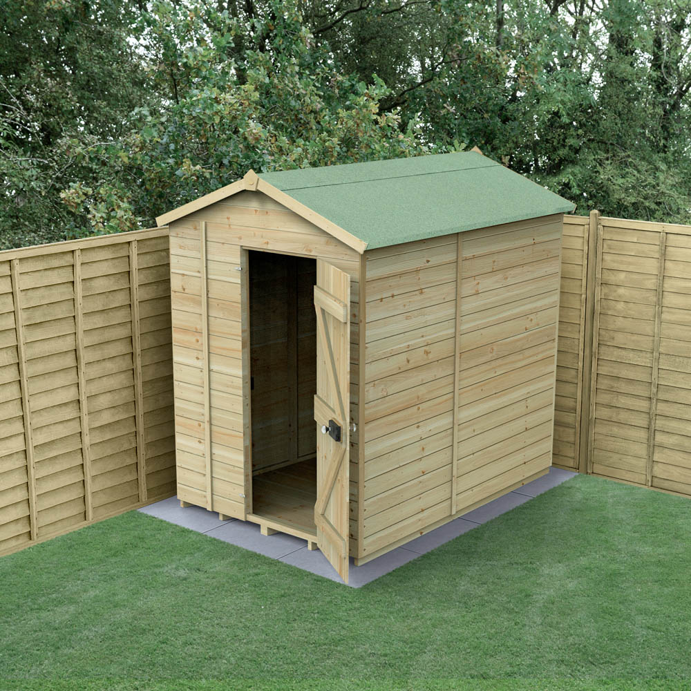 Forest Garden Timberdale 5 x 7ft Apex Shed Image 2