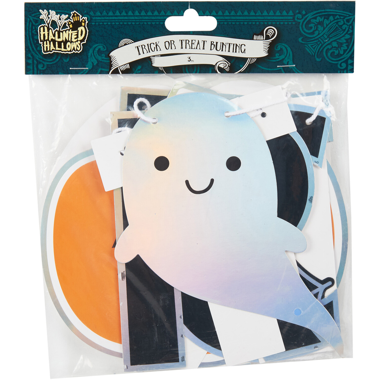 Haunted Hallows Trick or Treat Bunting 3m Image