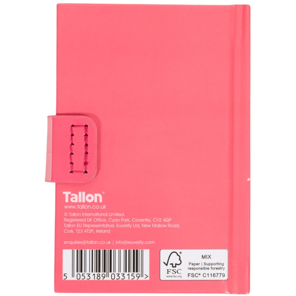 2027 Mini Magnetic Diary Pink Image 2